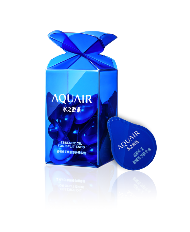 AQUAIR水之密语  发梢分叉集润修护精华油便携装 24ml （共30颗） 
