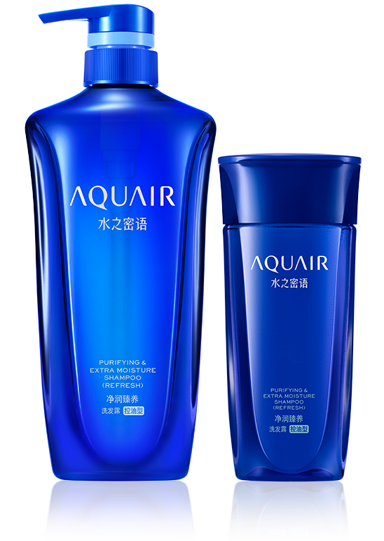 AQUAIR水之密语  净润臻养洗发露|（控油型） 600ml/200ml